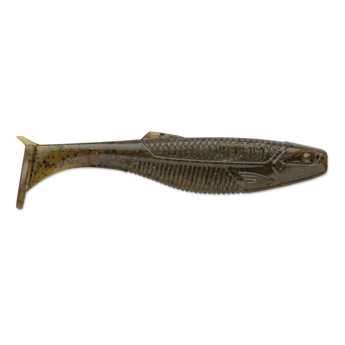 Rapala Crush City The Mayor Soft Swimbait Image in Green Pumpkin