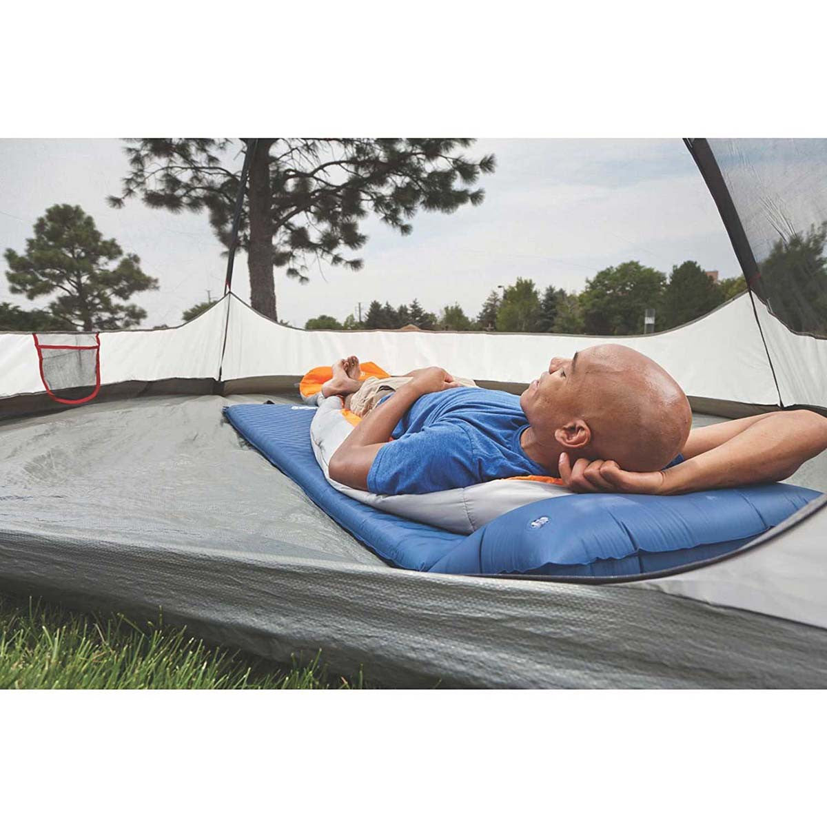 Self-Inflating Camp Pad with Attached Pillow