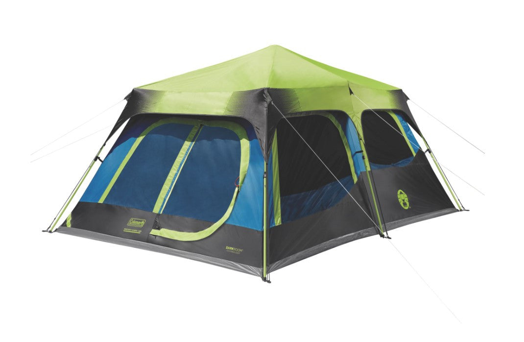 10-Person Dark Room Instant Cabin Tent with Rainfly