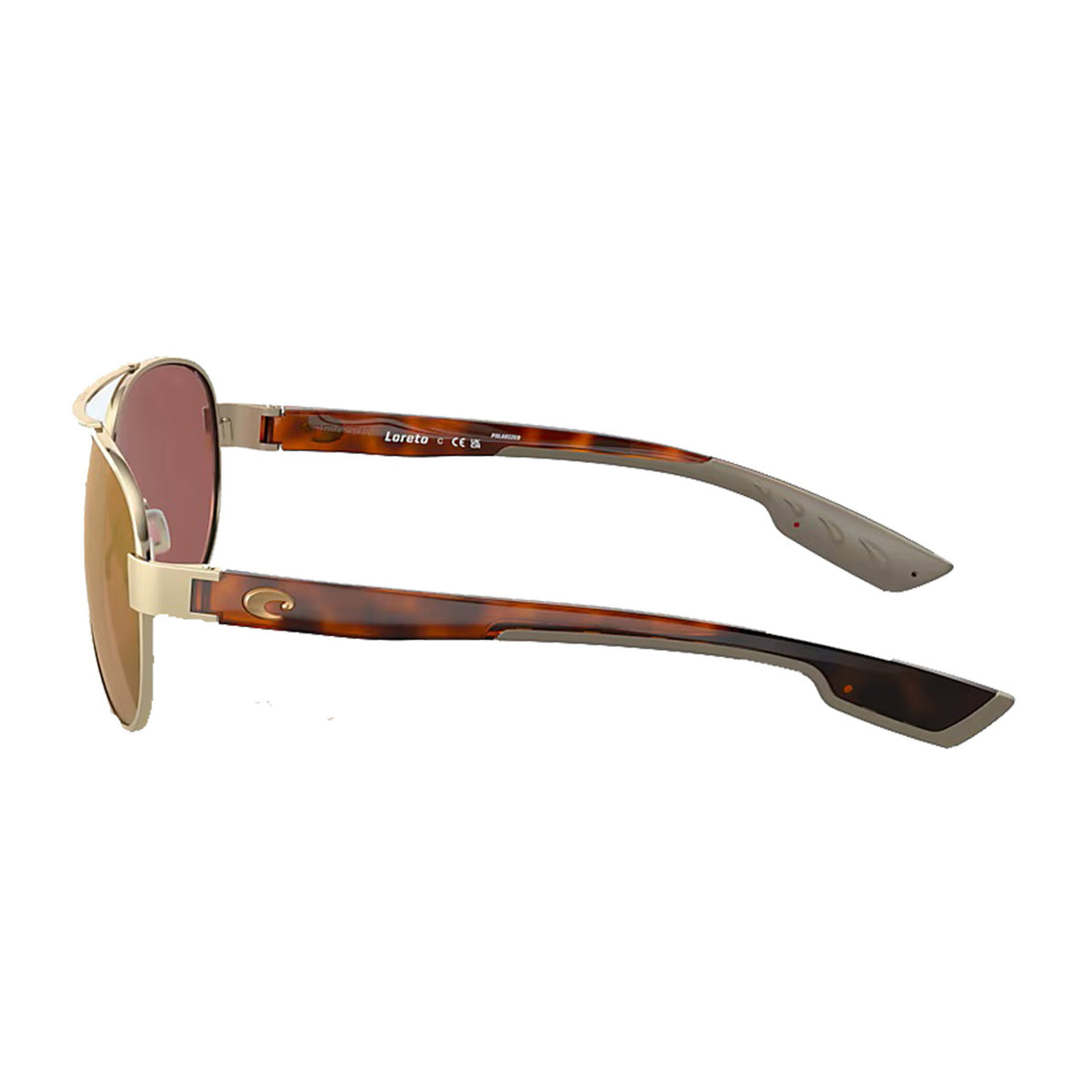 Costa Loreto Women's 580 Glass Polarized Sunglasses Side Image
