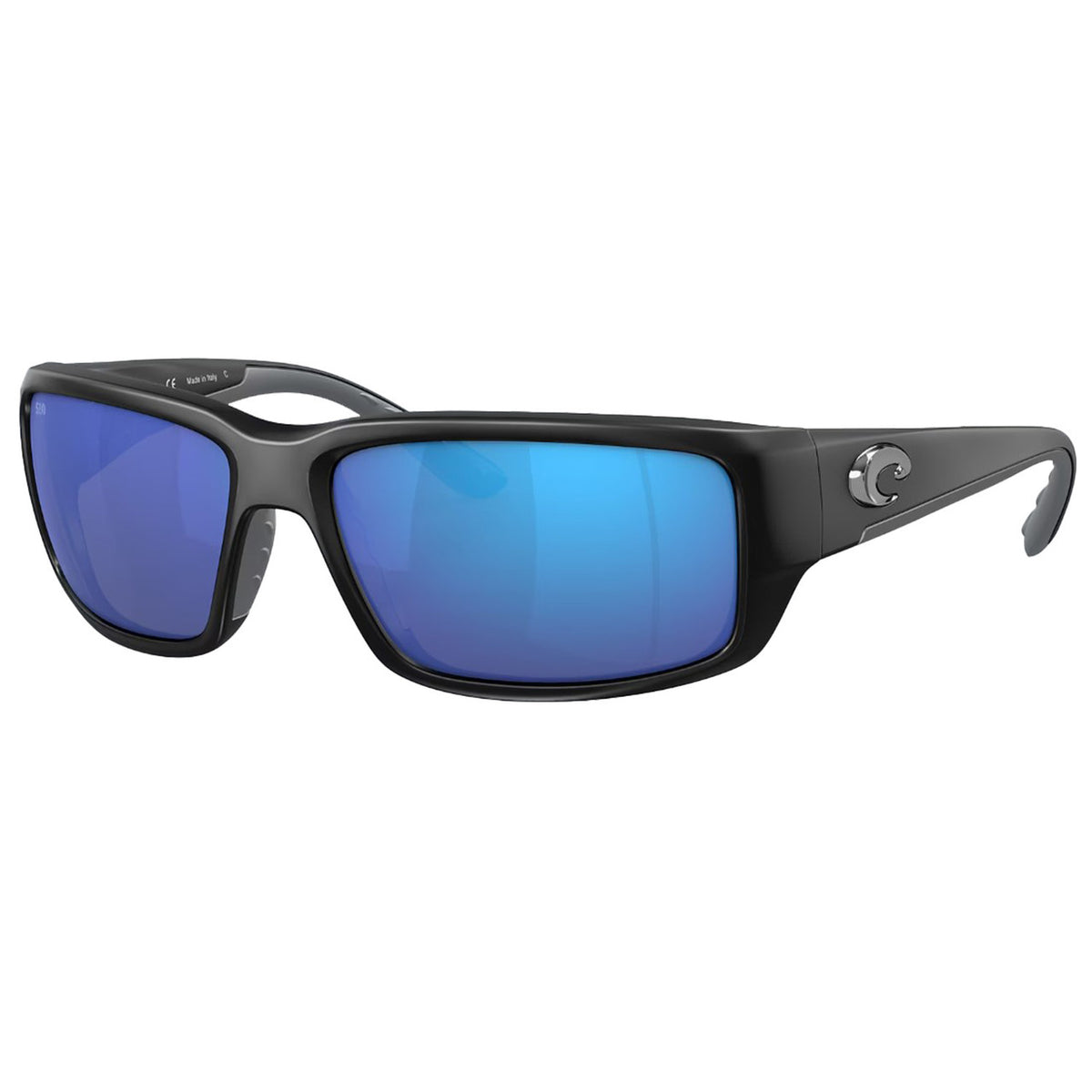 Costa Del Mar Fantail Sunglasses - Blue Mirror 580P Matte Black