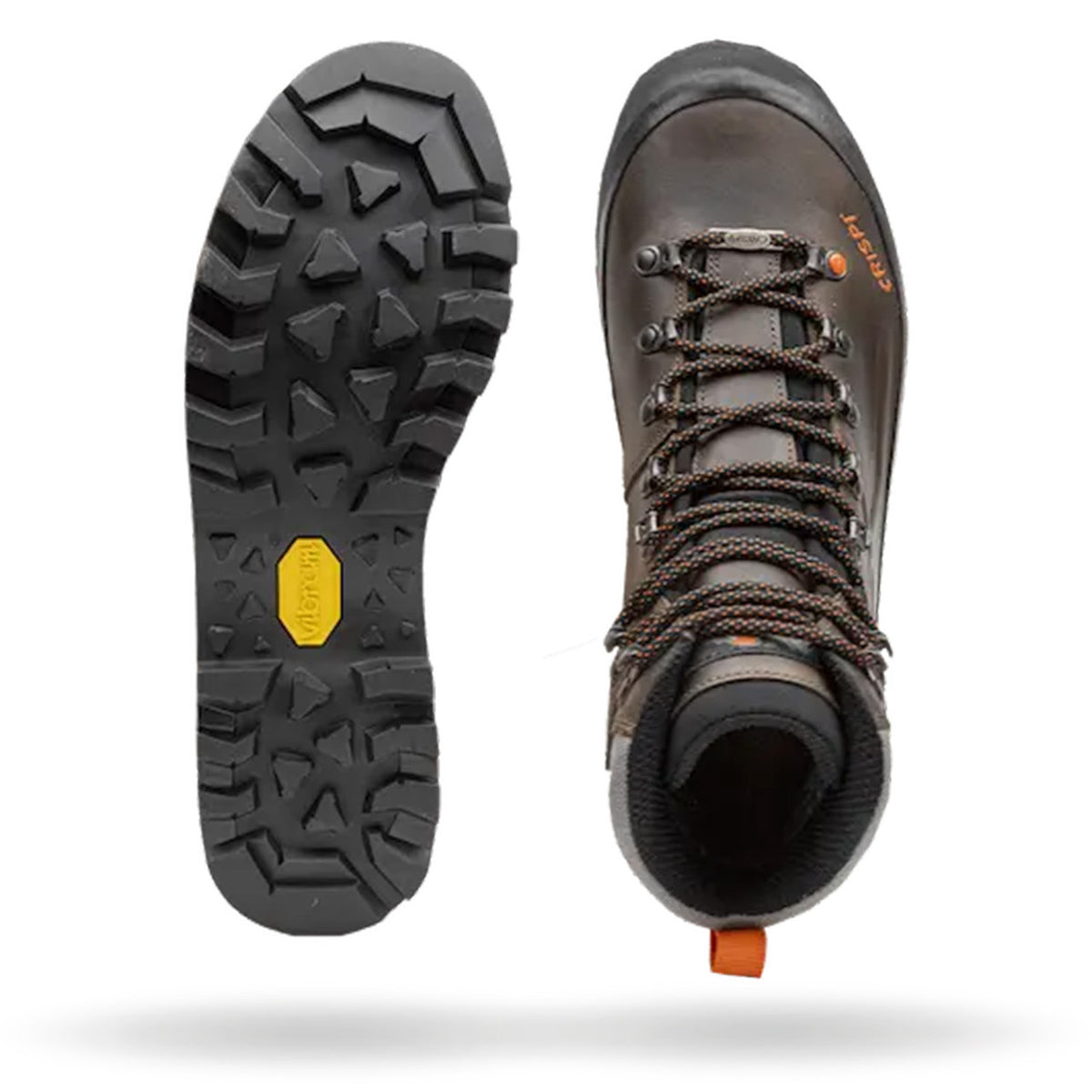 Bottom and top image of the Crispi Valdres II Lace Up Boots.