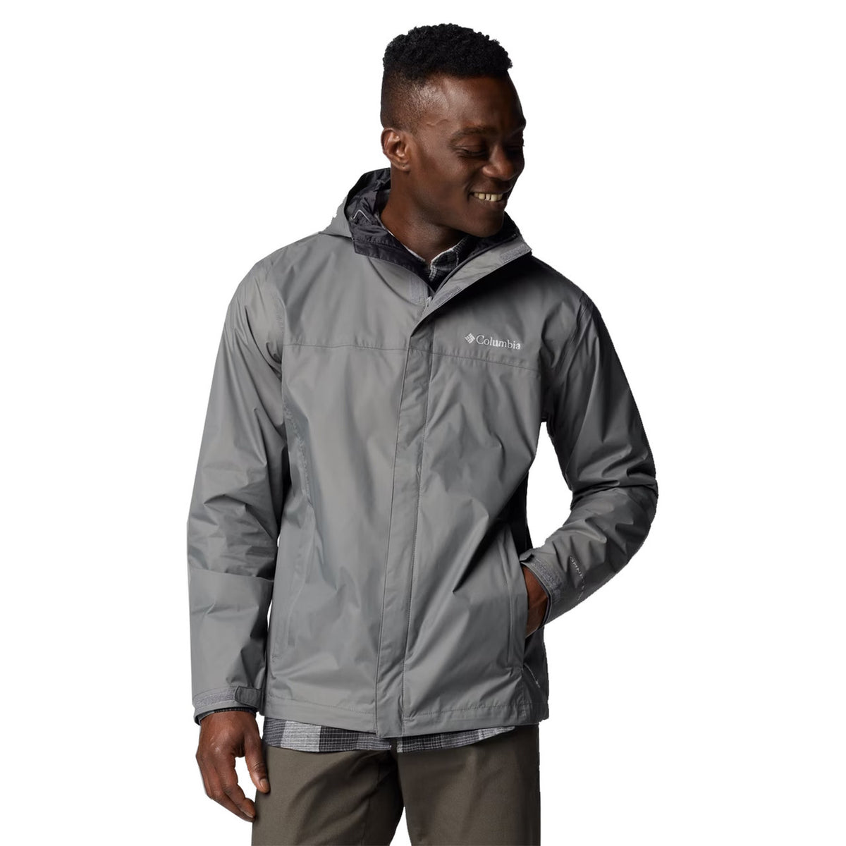 Image of the Columbia Watertight II Jacket in City Grey