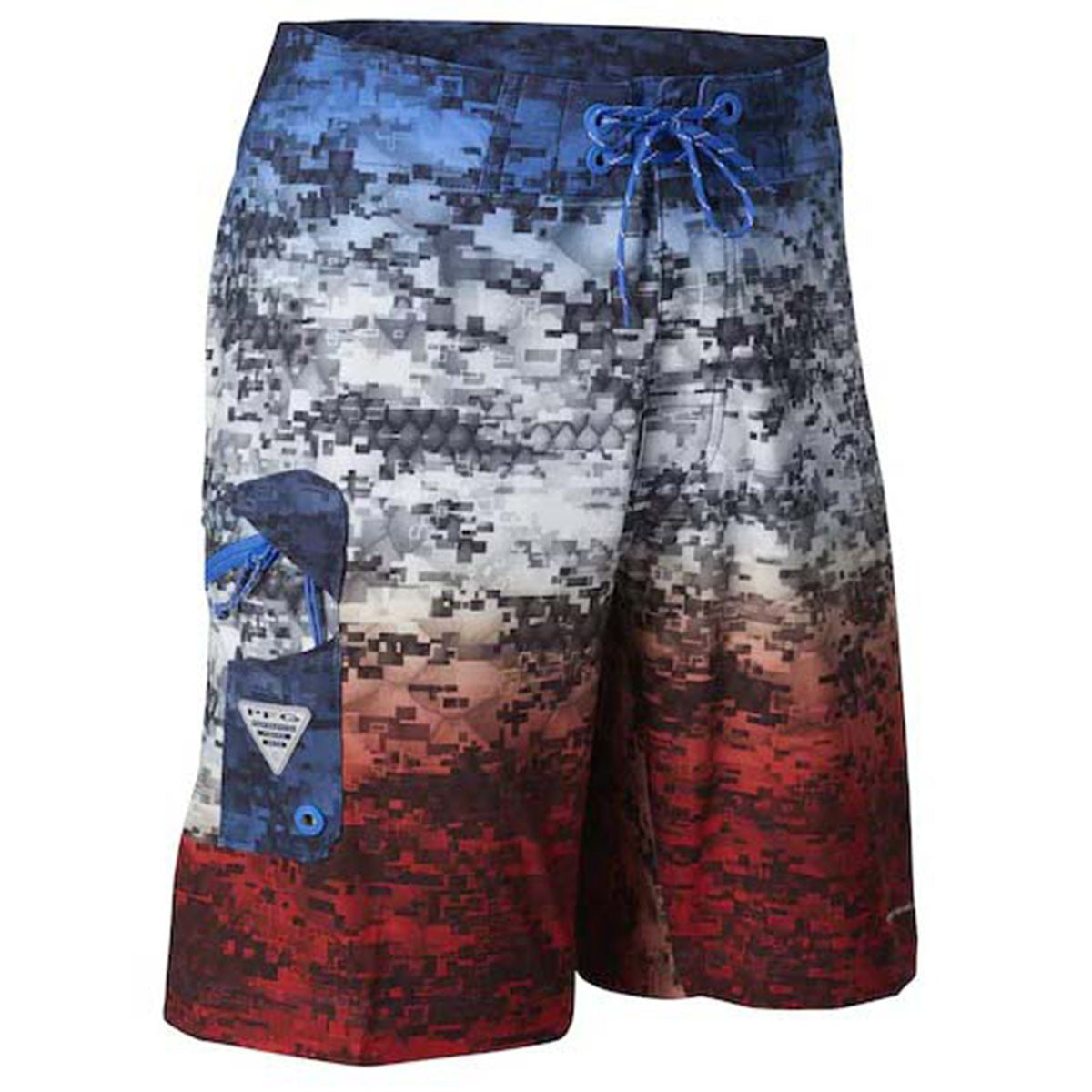 Men's PFG Offshore II Boardshorts - Americana Digi