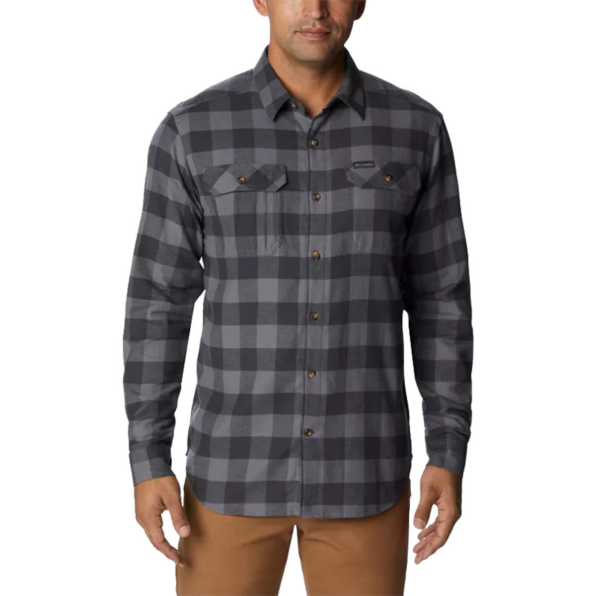 Columbia Flare Gun Stretch Flannel - City Grey Twill