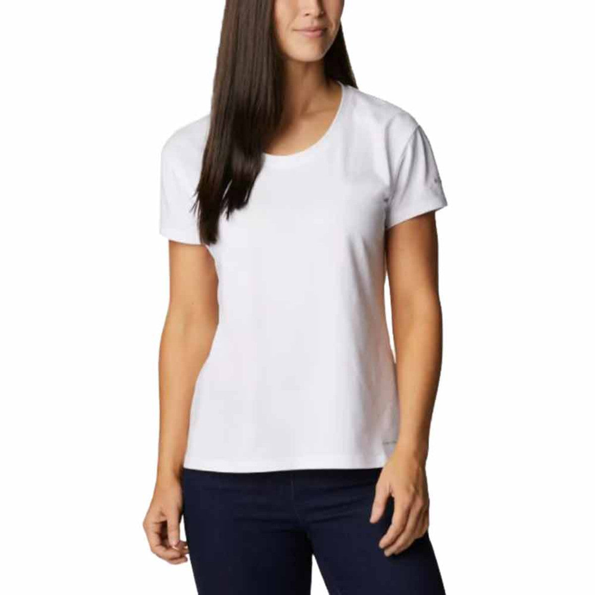 Columbia Women's Sun Trek T-Shirt Image in White