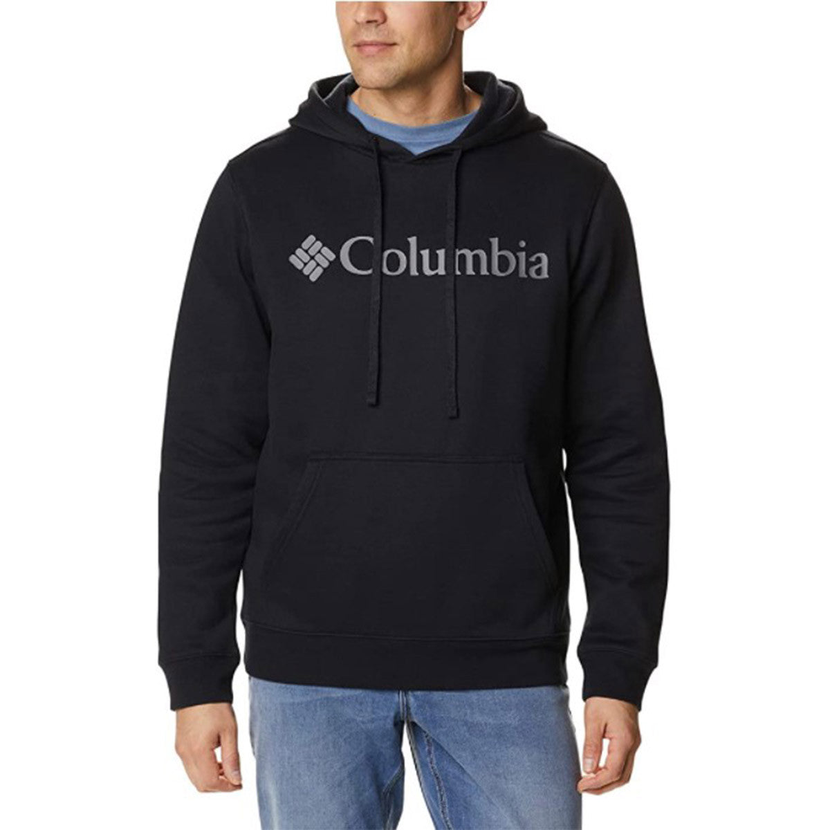 Columbia Trek Hoodie Image in Black City Grey
