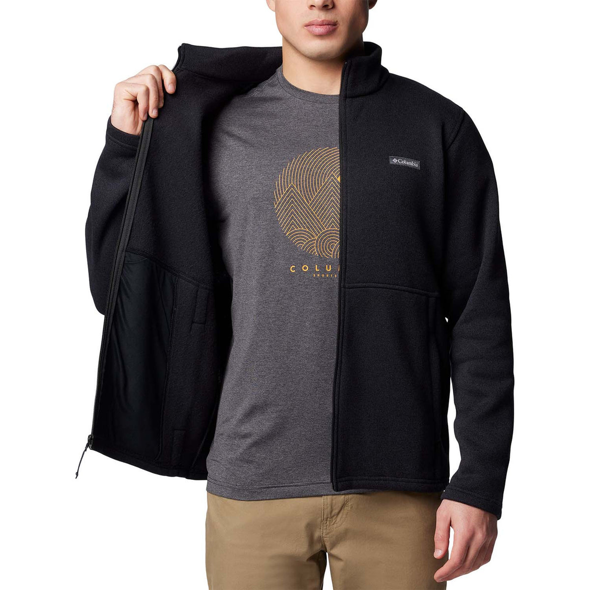 Columbia Alto Pass Full-Zip Fleece Inside Fabric Image
