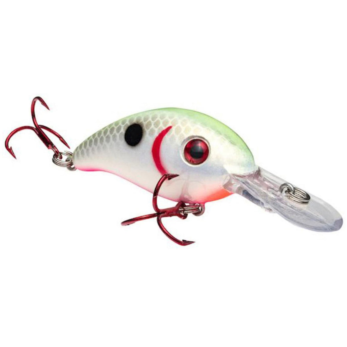 Strike King Slab-Hammer M3 Series Mini Crappie Crankbaits Image in Chartreuse Shad Pink Belly