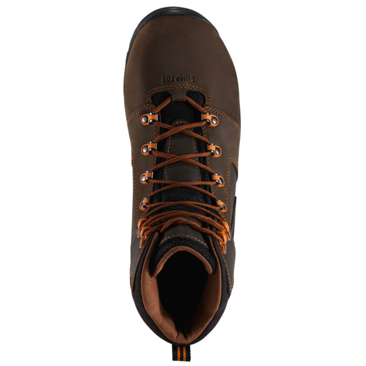 Danner Vicious 4.5" Brown/Orange Lace Up Boots Top Image
