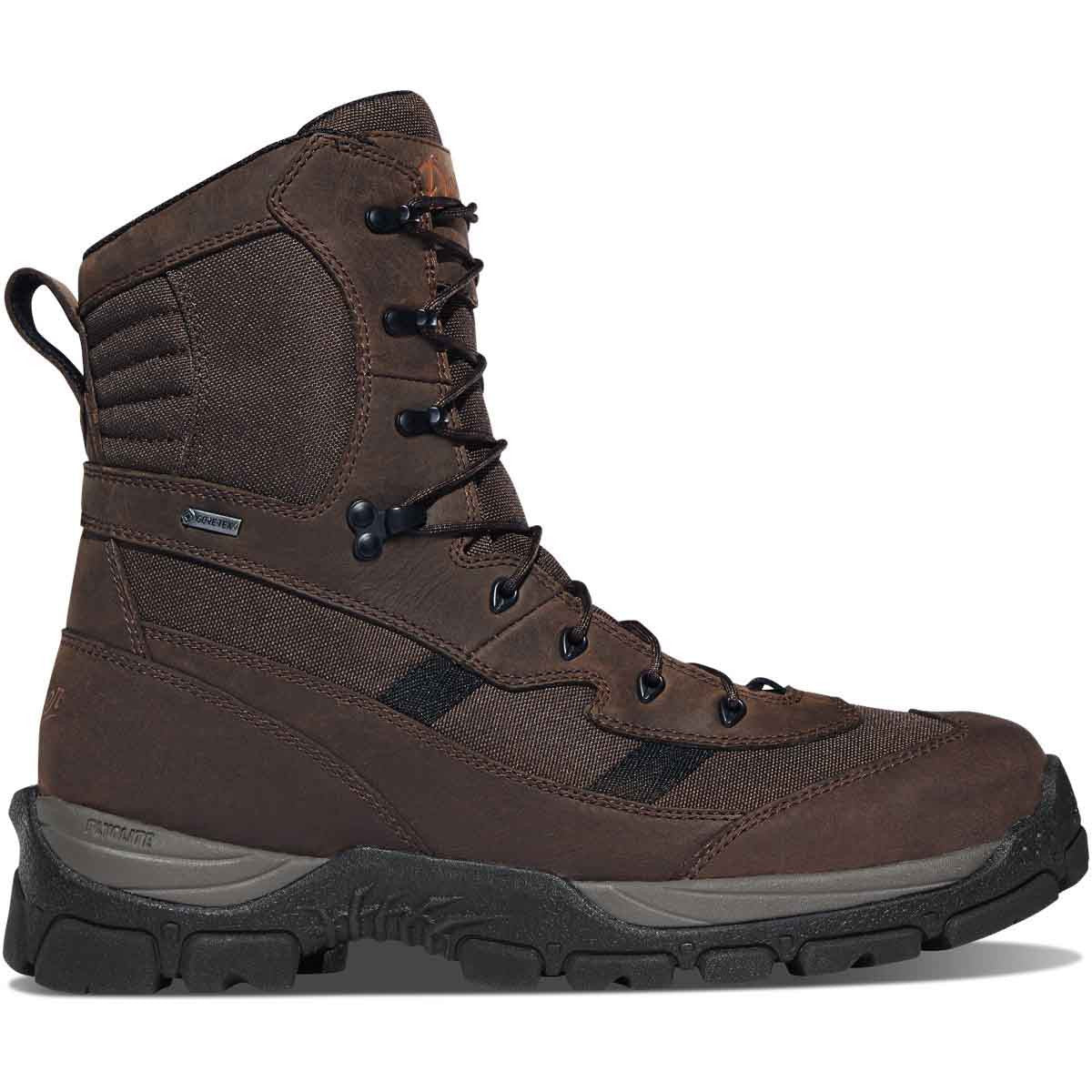 Alsea 8" Brown Lace-Up Uninsulated Hunting Boot