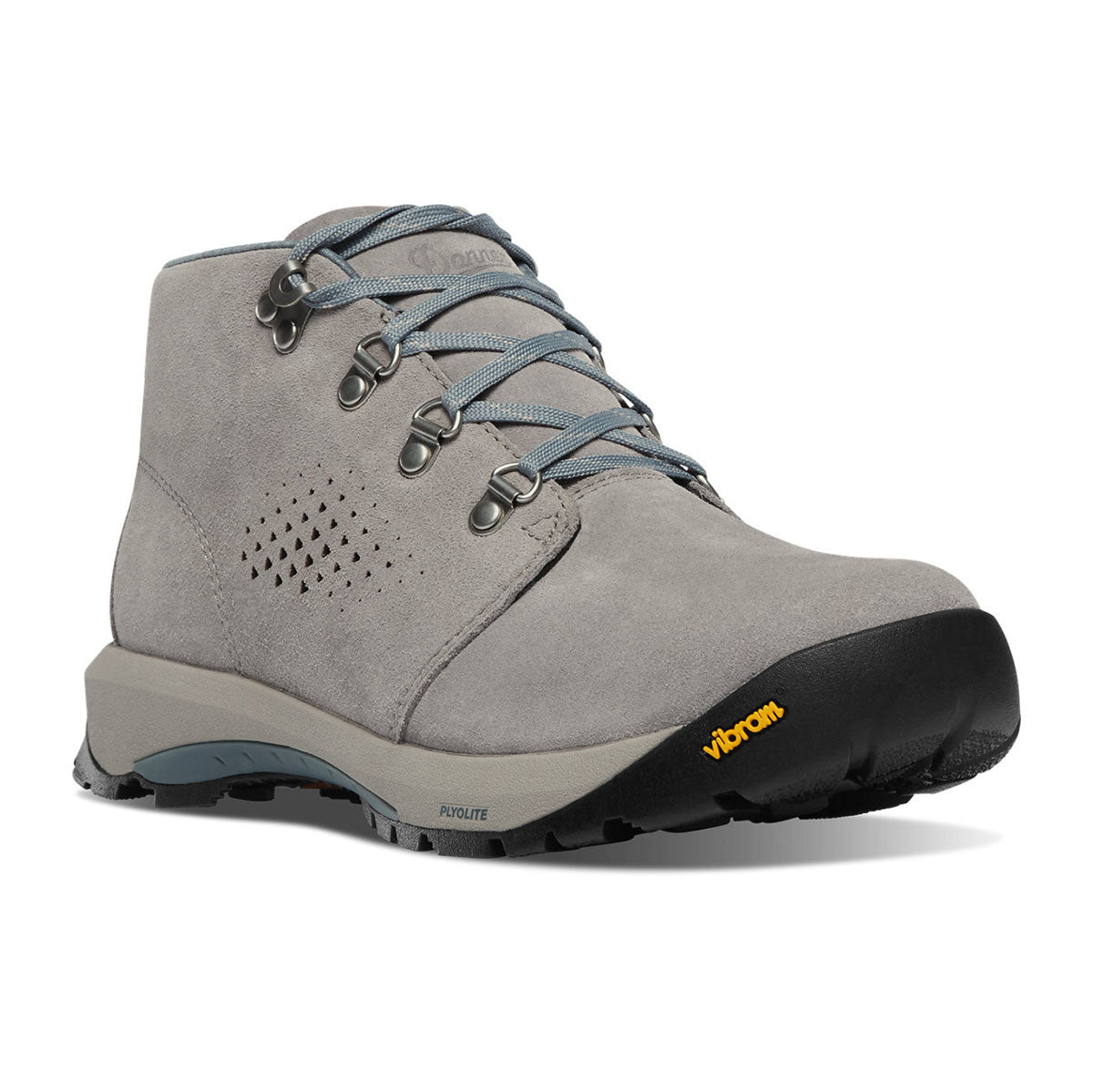 Danner Women's Inquire 4" Chukka Hiking Boot, Driftwood/Stormy Weather Front Image