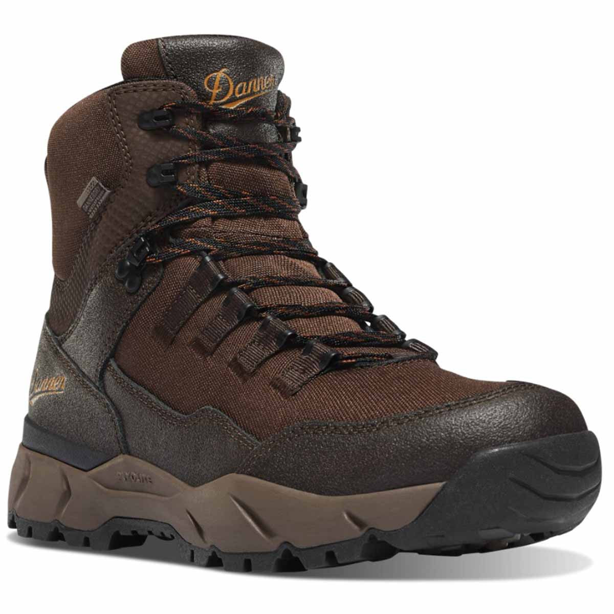 Danner Men's Vital Trail Coffee Brown Boot Front Image