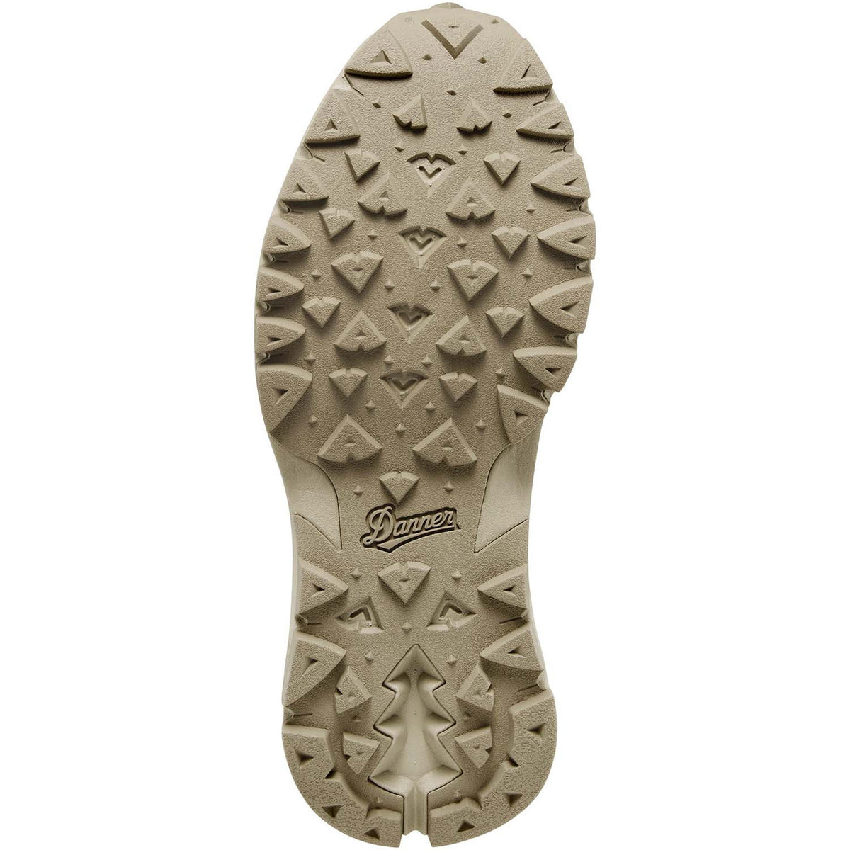 Bottom image of the Danner Women's Trail Trainer Mid 4" Plaza Taupe.