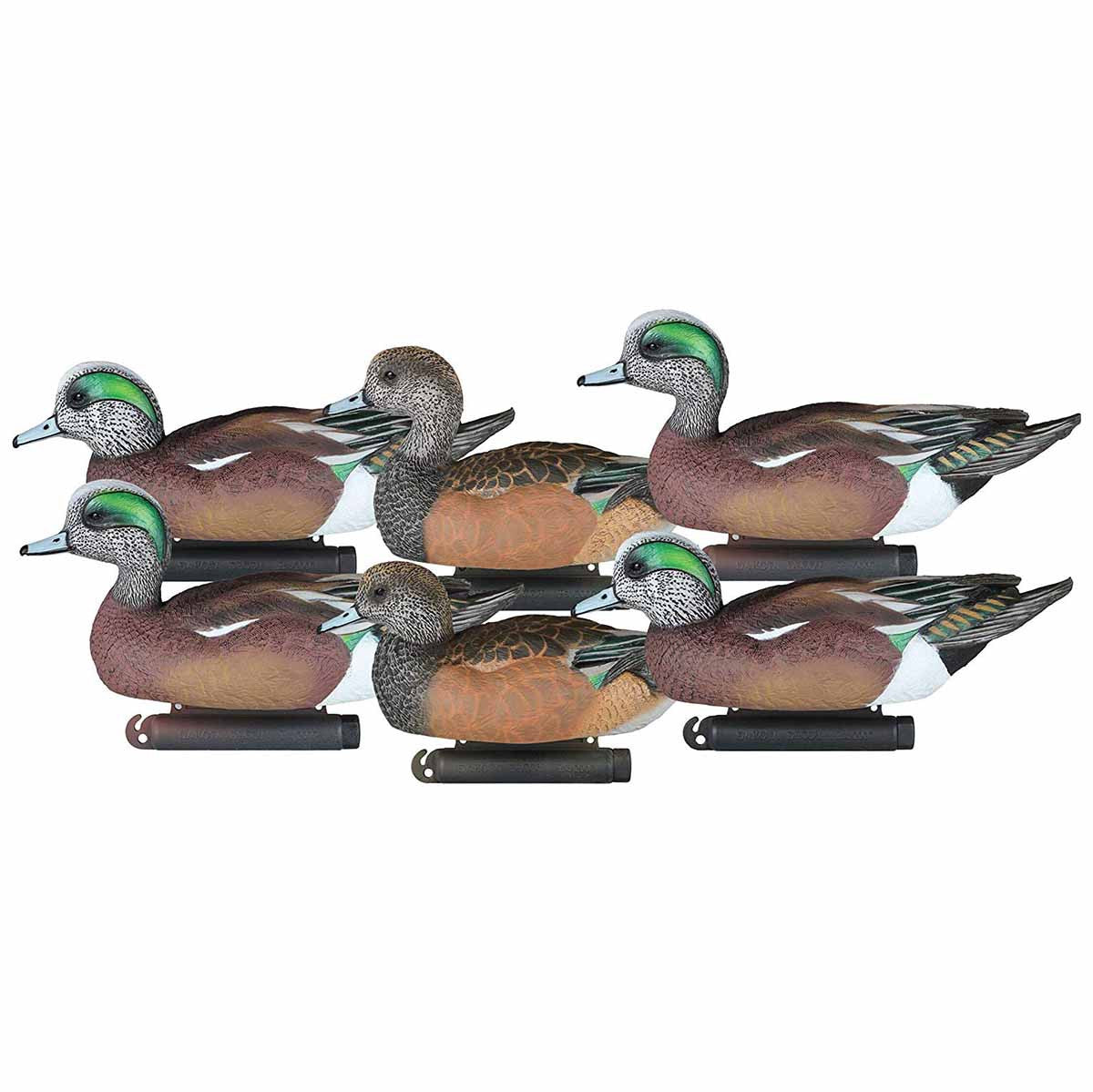 Dakota Decoy X-Treme Floating Wigeon Decoys 6 Pack Image