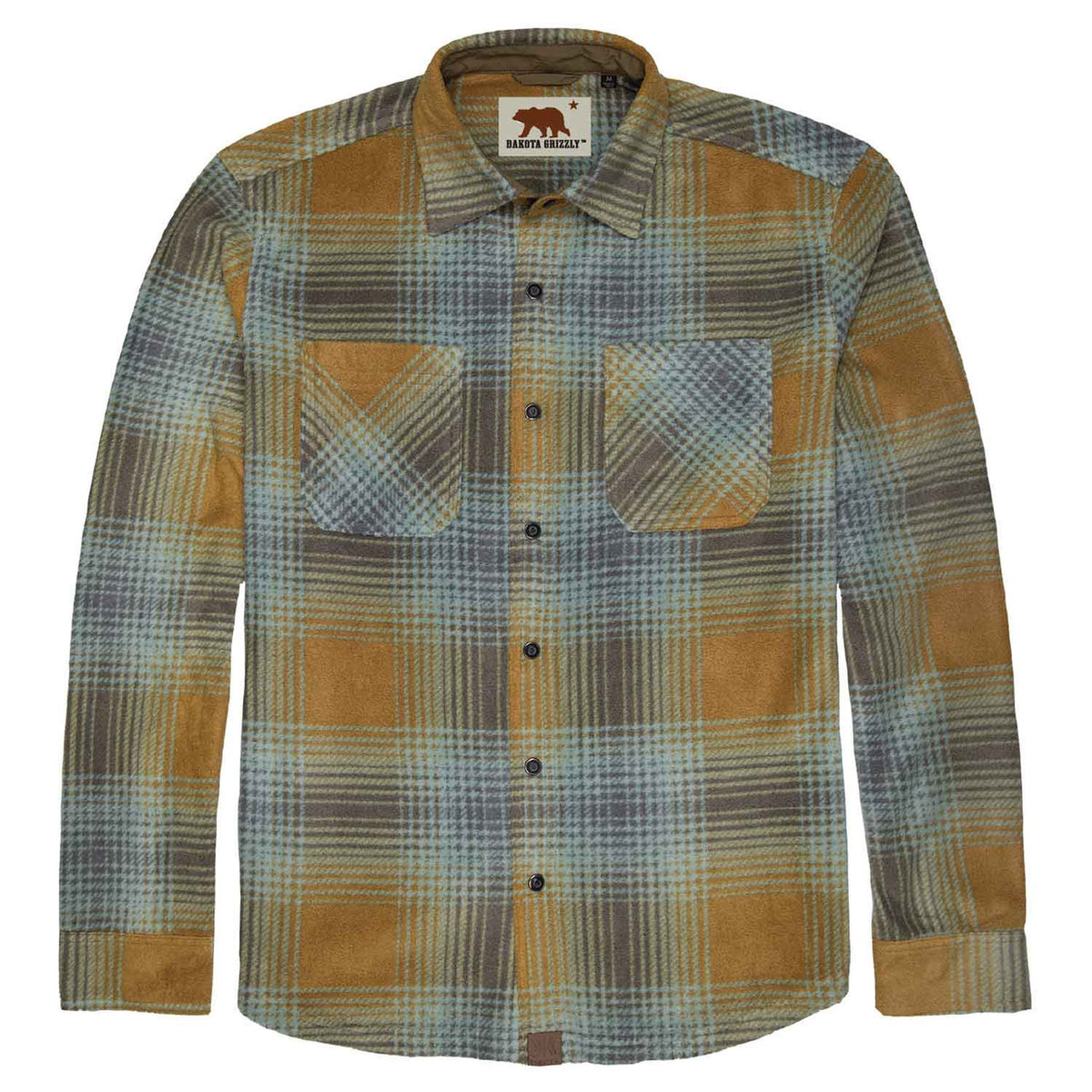 Dakota Grizzly Canyon Creek Blanket Plaid Flannel Shirt Image in Dune