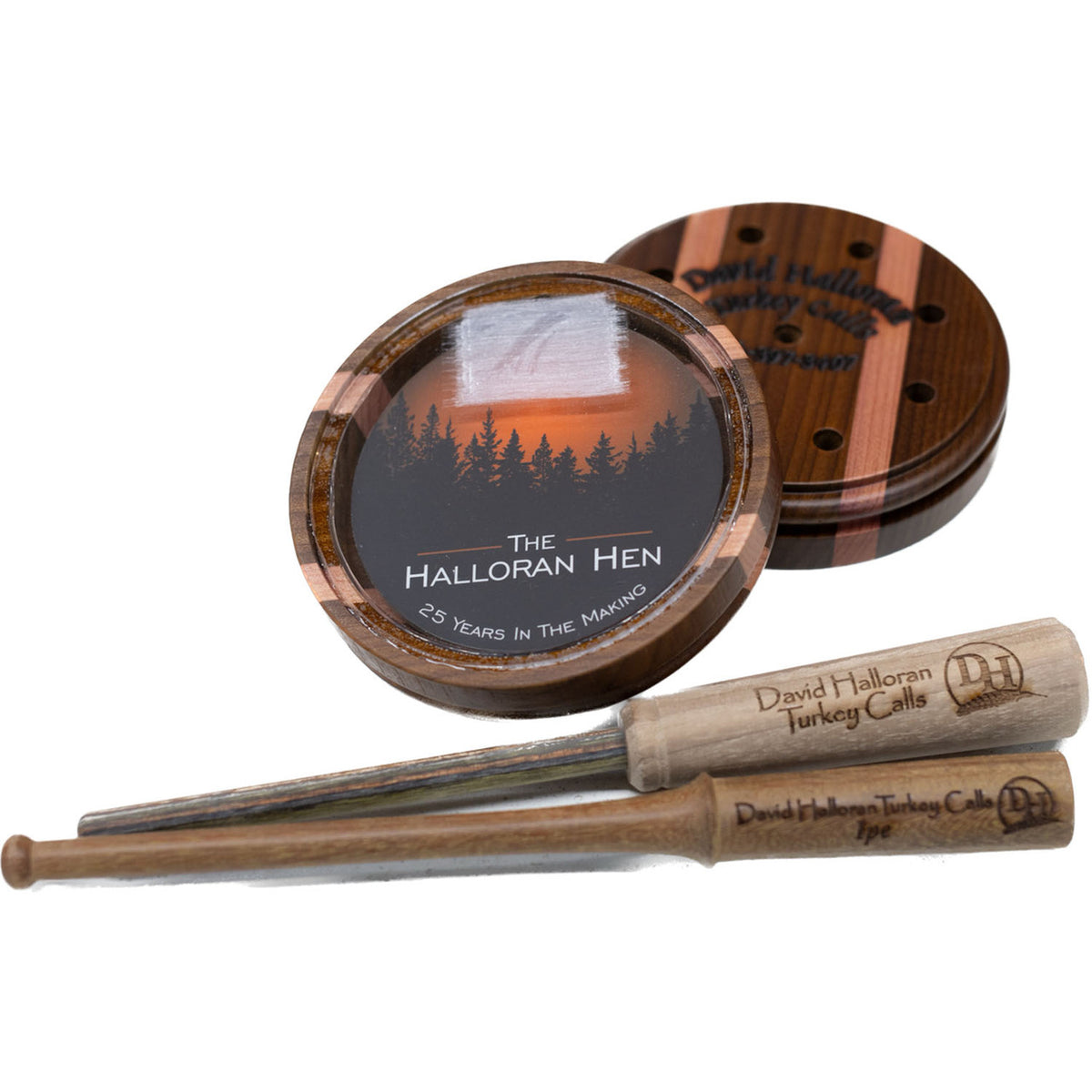 David Halloran Turkey Calls Halloran Hen Pot Call