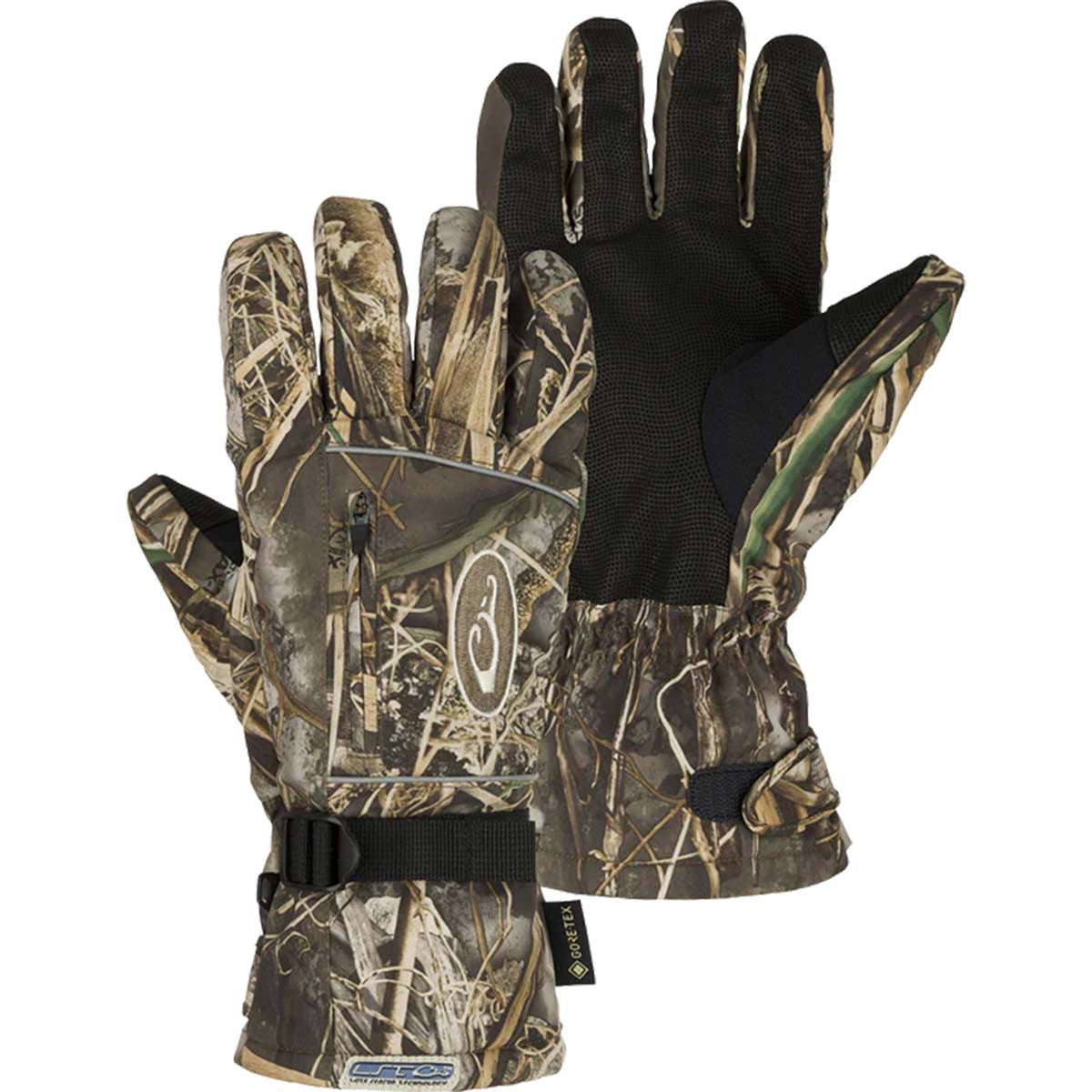 Drake LST Refuge HS Gore-Tex Gloves - Realtree Max 7