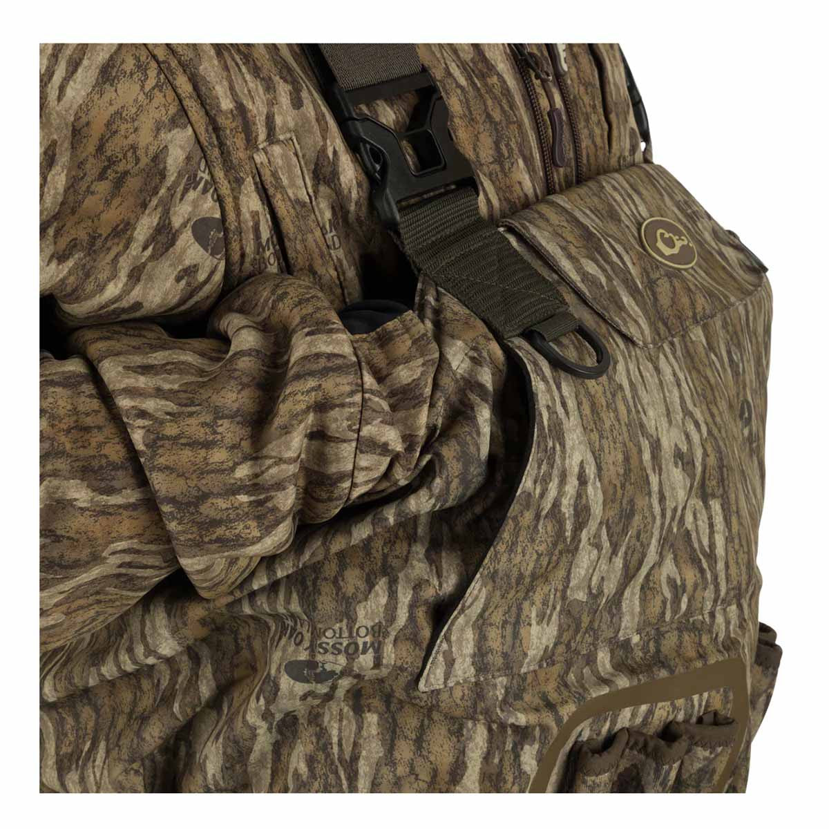 Drake Waterfowl Uninsulated Guardian Elite Vanguard Breathable Waders Handwarmer Detail Image