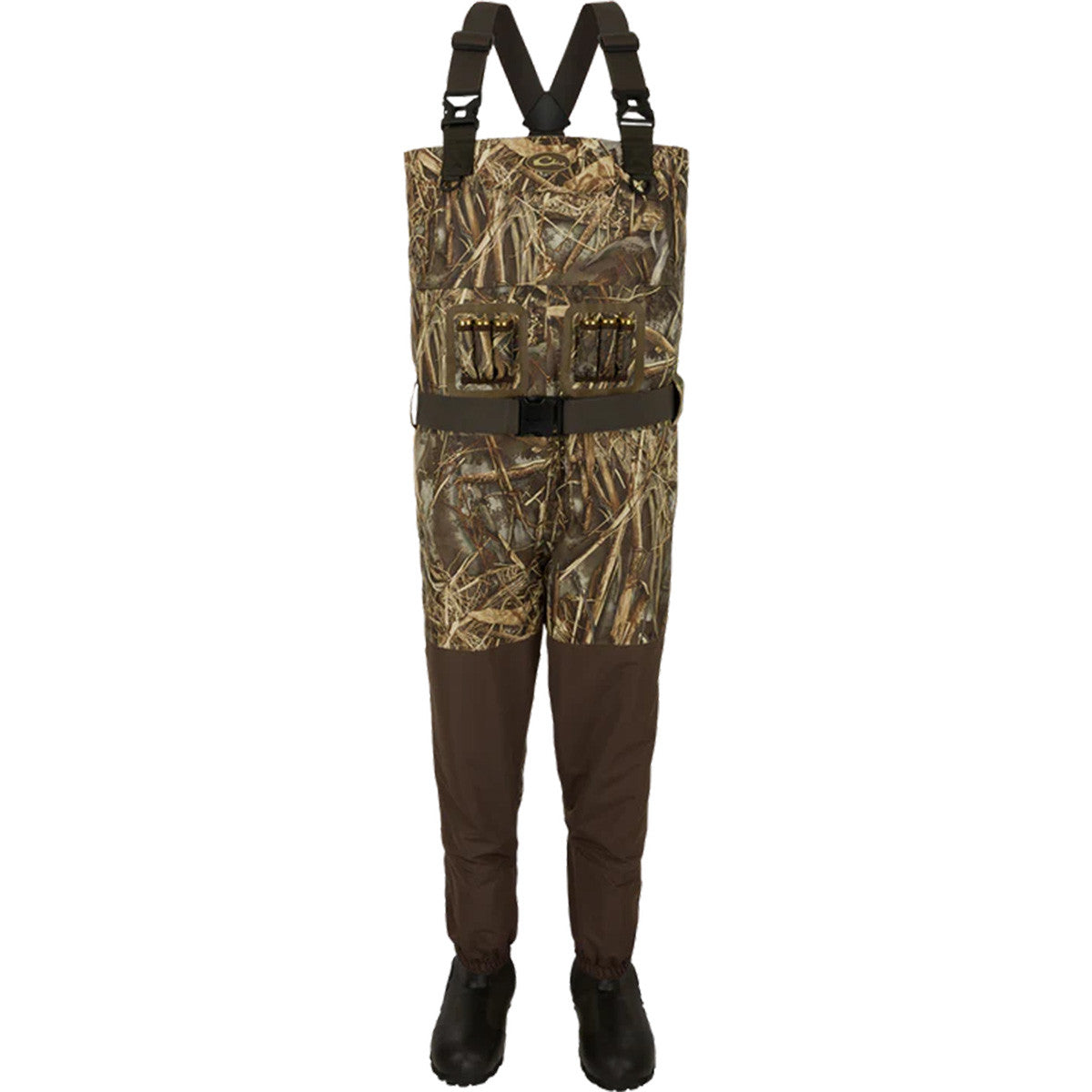 Drake Insulated Guardian Elite Vanguard Breathable Waders in Realtree Max 7.