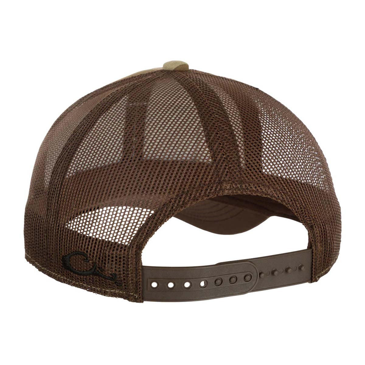 Drake Waterfowl Square Patch Foam Front Ball Cap Back Image