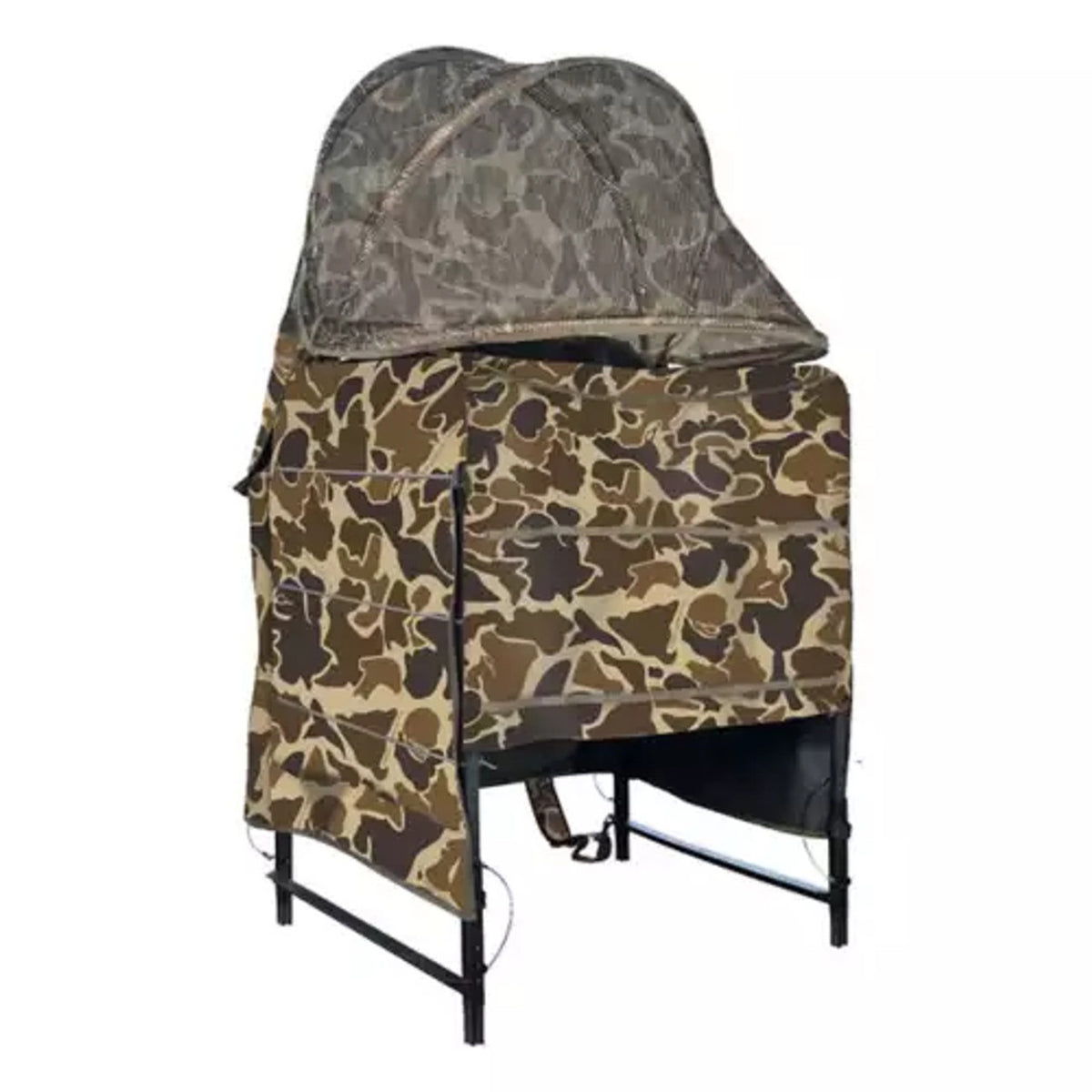 Drake Ghillie Shallow Water Chair Blind - Old School image