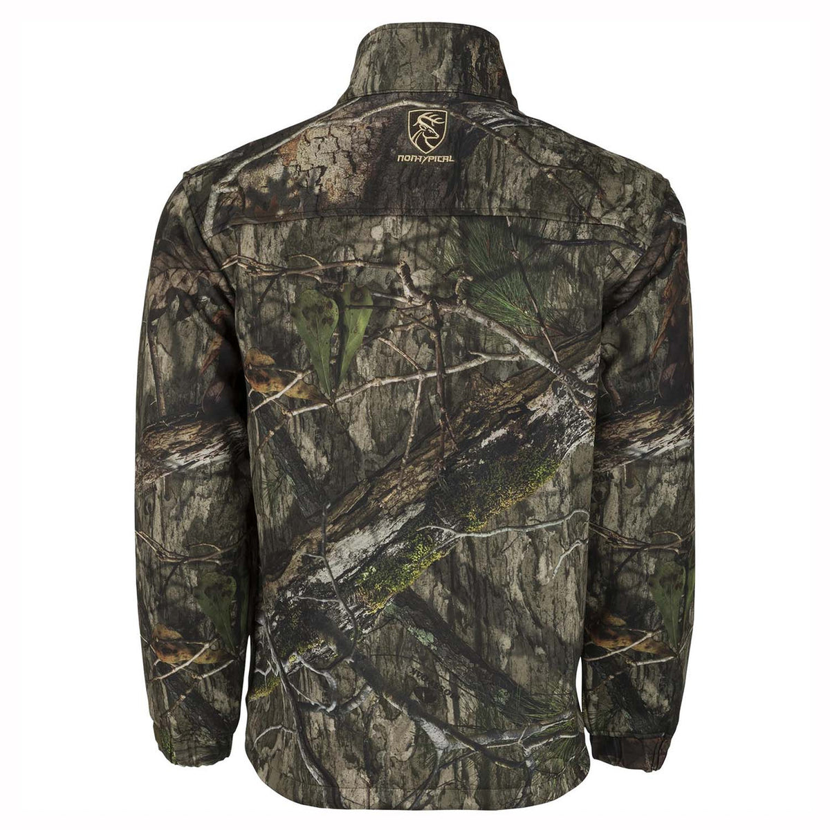 Drake Waterfowl Women's Endurance Full-Zip Jacket Back Image in Mossy Oak DNA