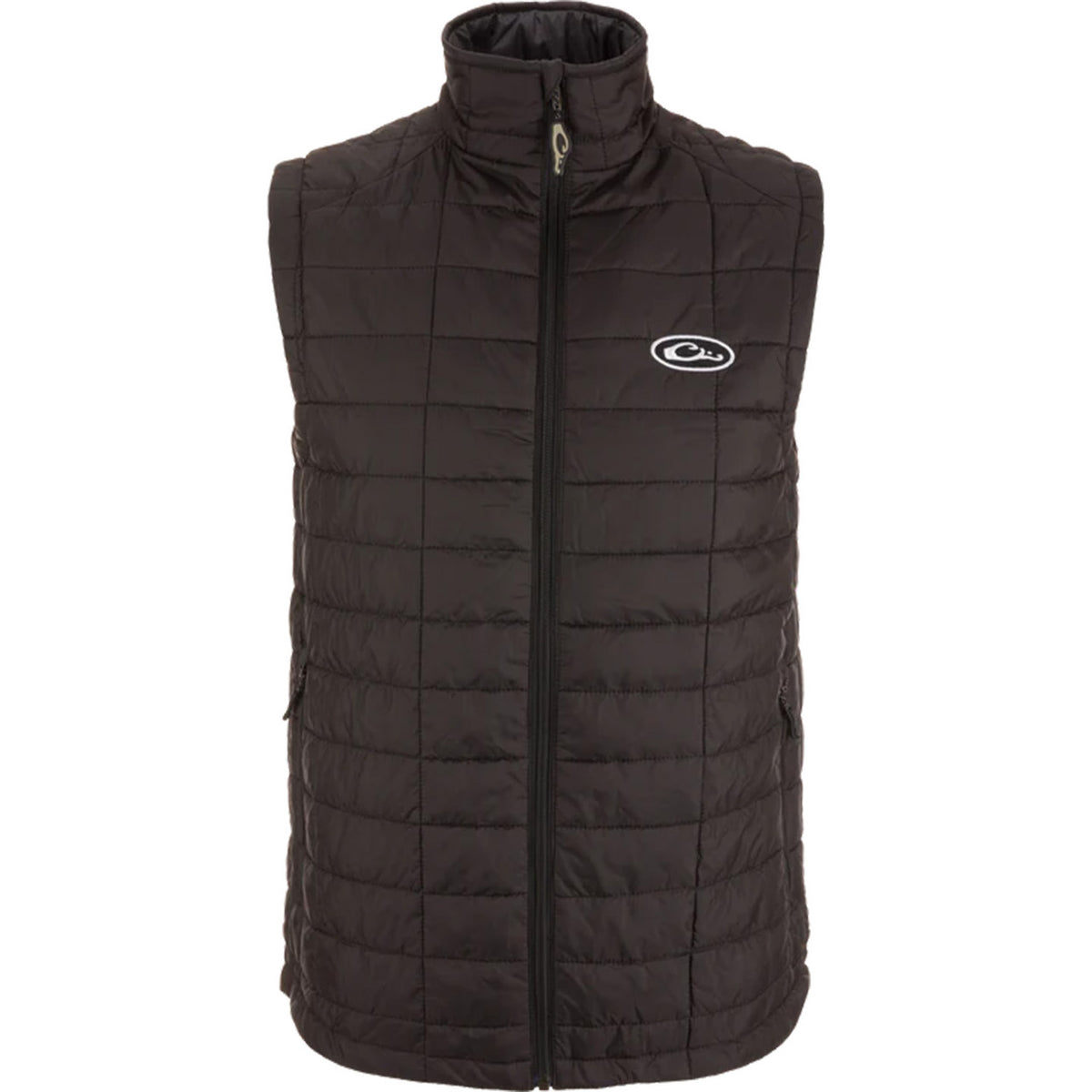 Drake Lightweight Packable Vest image in Caviar Black