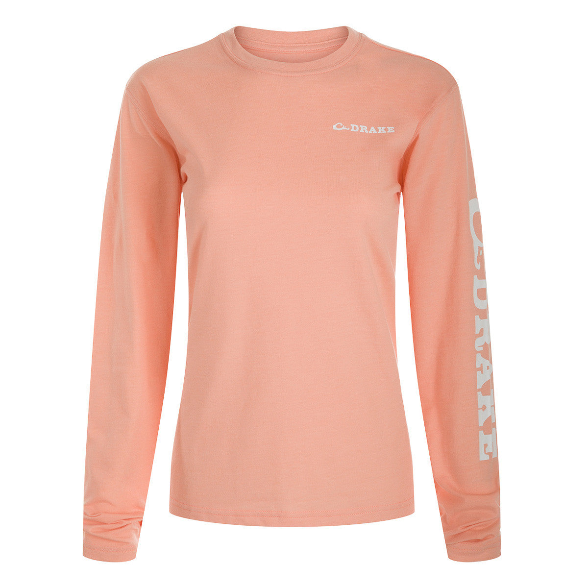 Drake Women's Lauren Mountain Bamboo Long Sleeve Logo Tee Front Image