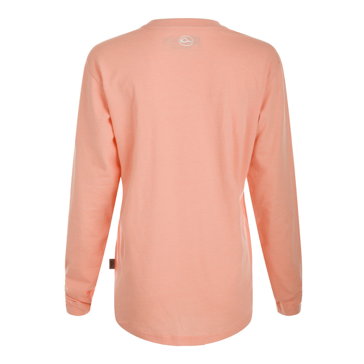 Drake Women's Lauren Mountain Bamboo Long Sleeve Logo Tee Front Image