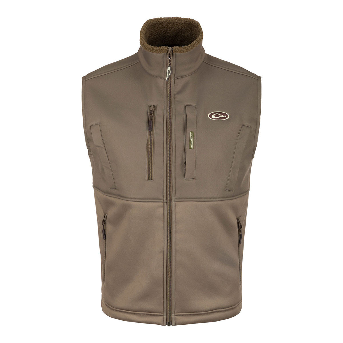 Drake Hole Shot Solid Vest - Chocolate Chip