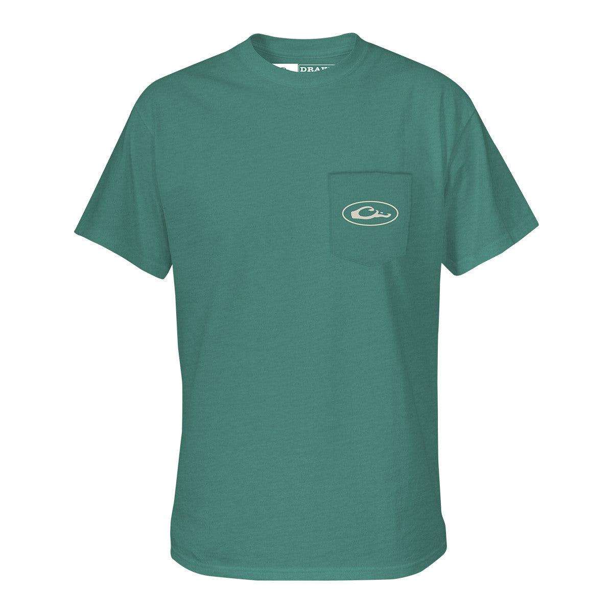 Drake Chocolate Lab Profile Short Sleeve T-Shirt Front Image