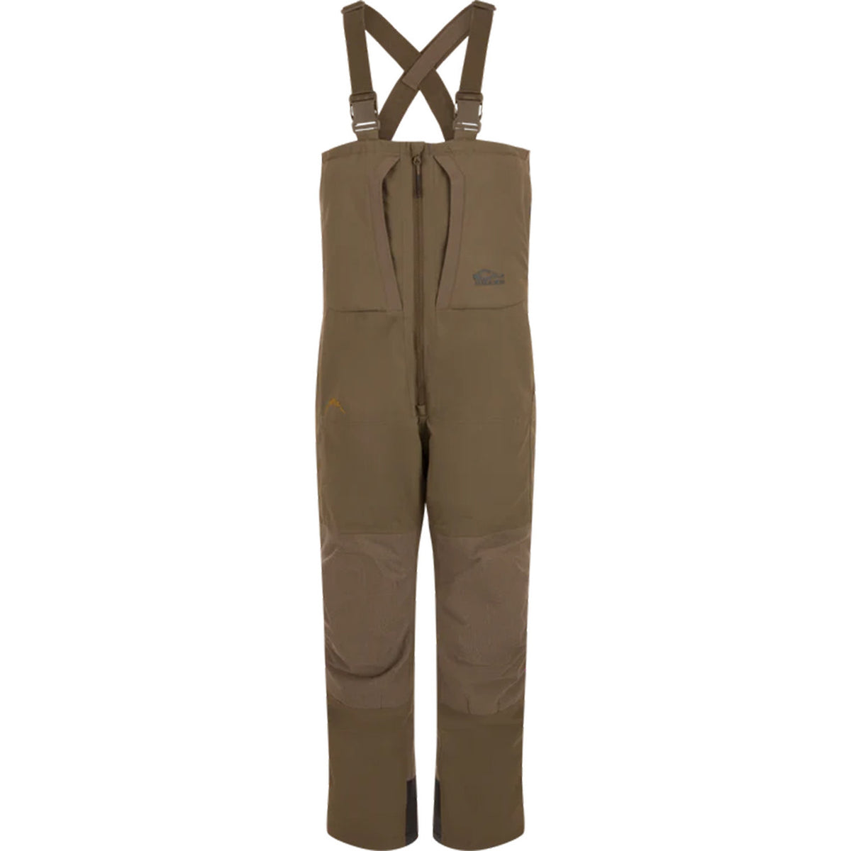 Image of the Drake LST BMF Pit Bib with Primaloft in Mud Brown