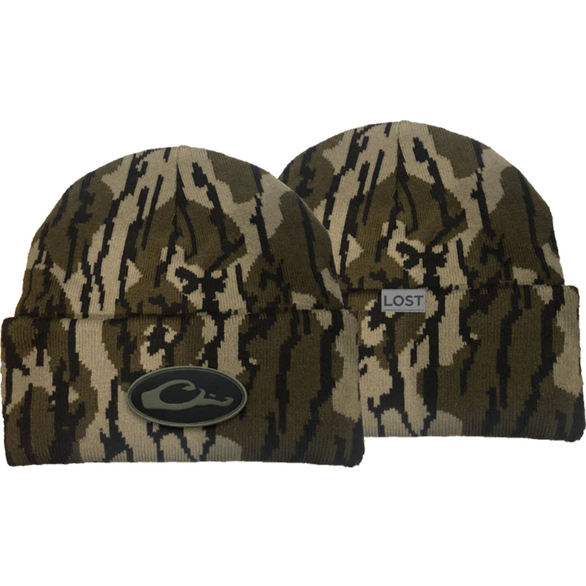 Drake X Lost Cold Front Watch Beanie image in Mossy Oak Original Bottomland