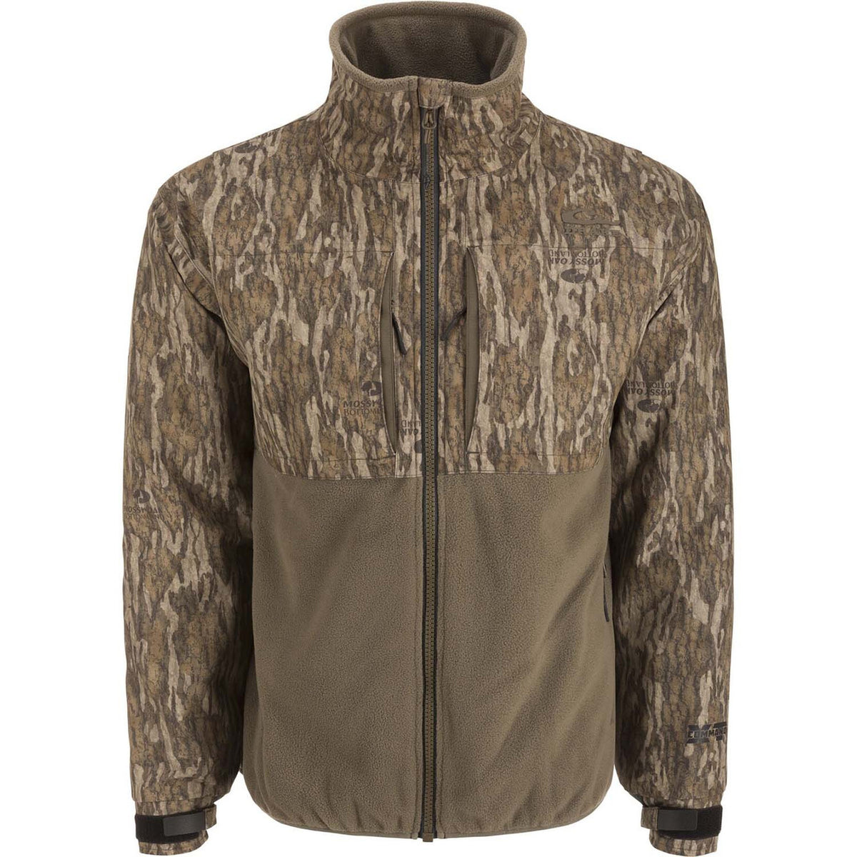 Drake MST CommandXT Eqwader Full Zip Jacket - Mossy Oak Bottomland image