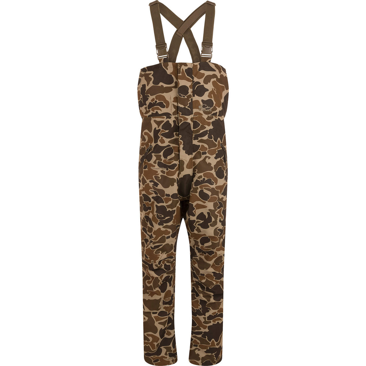 Drake Waterfowl LST Hardline Insulated Bib Image in Old School