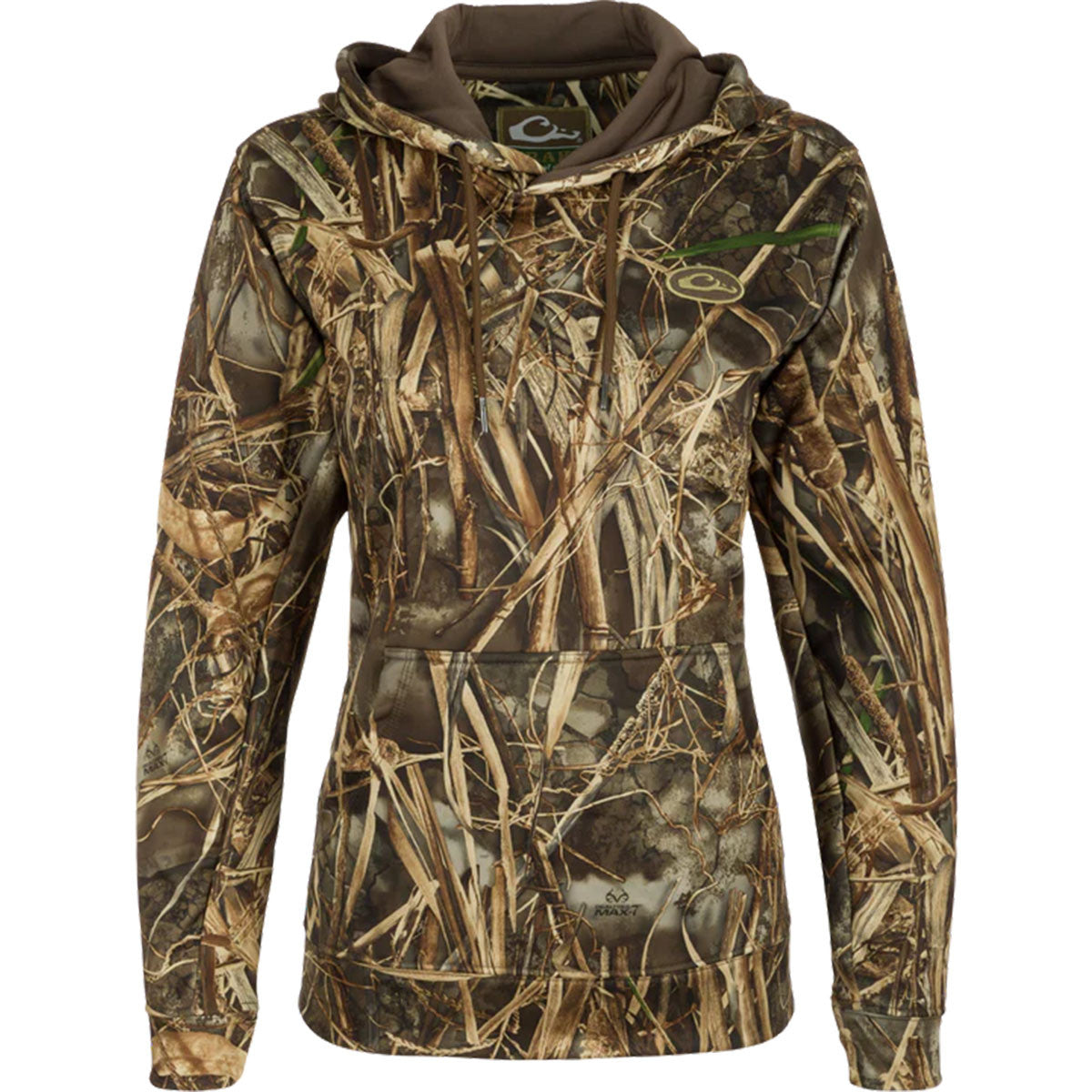 Drake Waterfowl Women's MST Performance Hoodie, Realtree Max 7 Variation