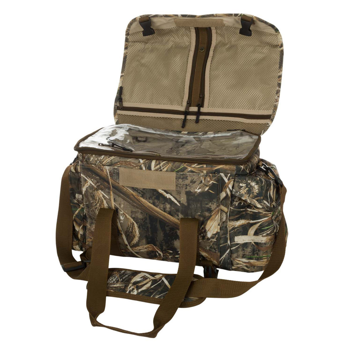 Drake Floating Blind Bag, Realtree Max 5 Top Flap Image