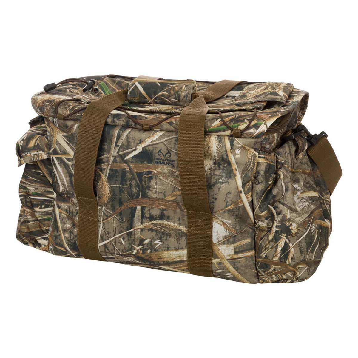 Drake Floating Blind Bag, Realtree Max 5 Back Image