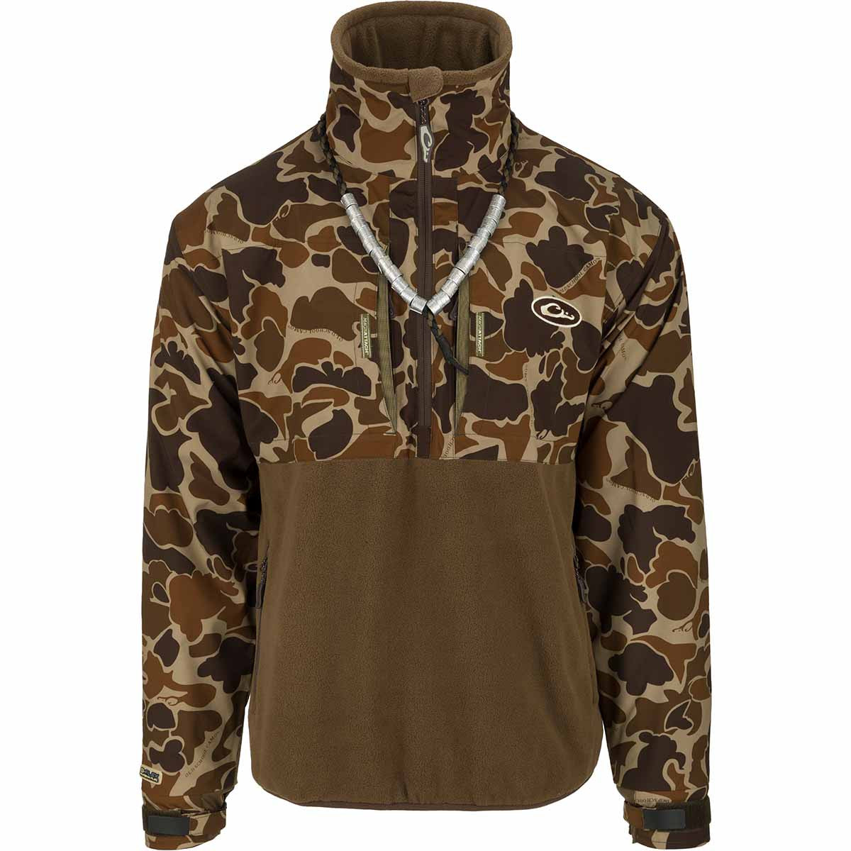 Drake MST Guardian Eqwader Flex Fleece 1/4 Zip Jacket - Old School