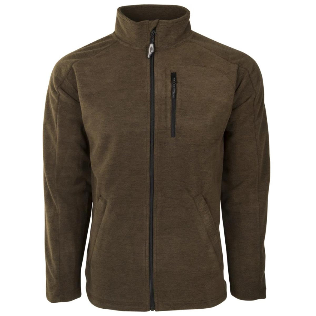 Heathered Windproof Full Zip