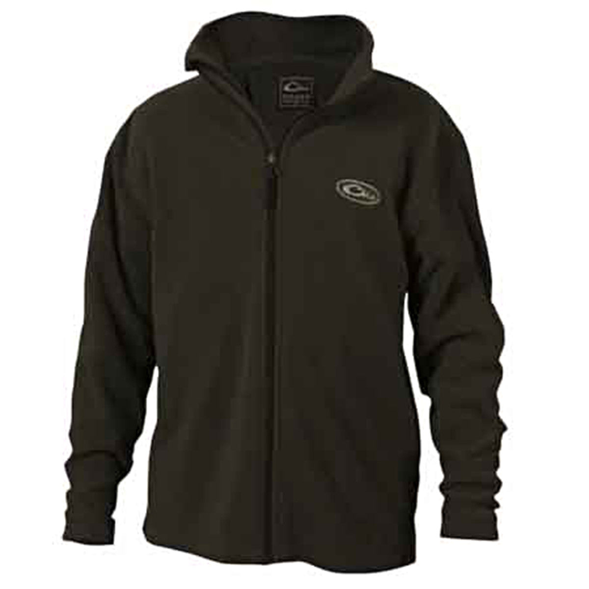 Drake Youth Camp Fleece Full Zip - Green image