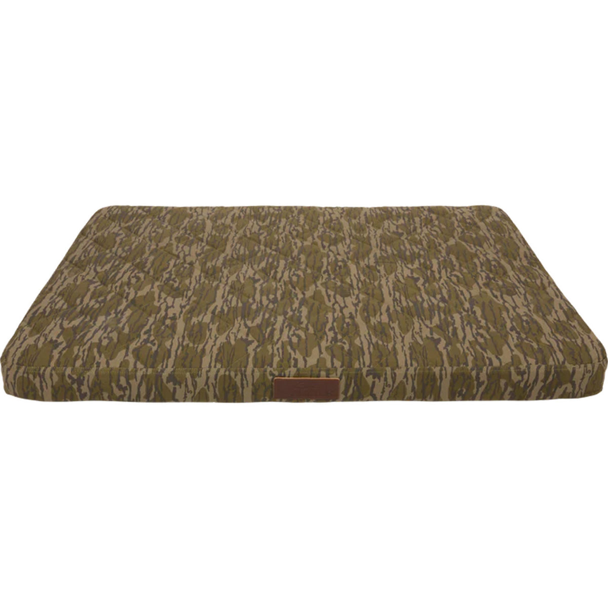 Drake Team Gun Dog Landing Zone Quilted Canvas Dog Bed image in Mossy Oak Original Bottomland