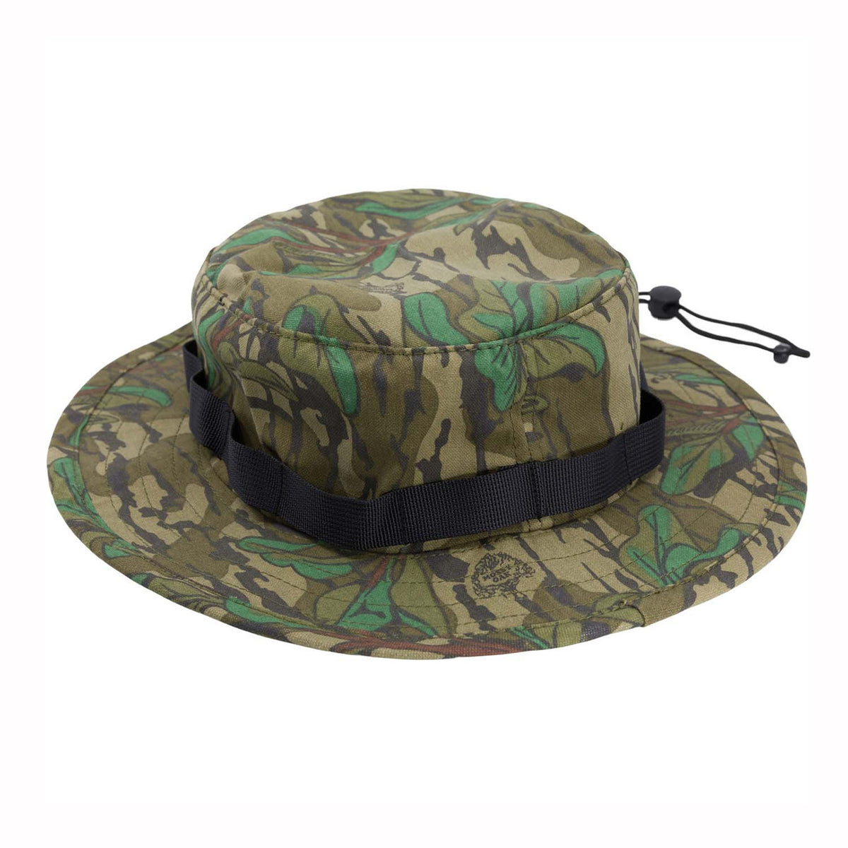 Drake Waterfowl Mossy Oak Duk Boonie Hat Back Image in Mossy Oak Greenleaf