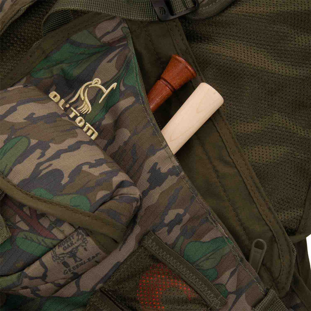 Drake Waterfowl Youth Time and Motion Turkey Strap Vest Strikers Image
