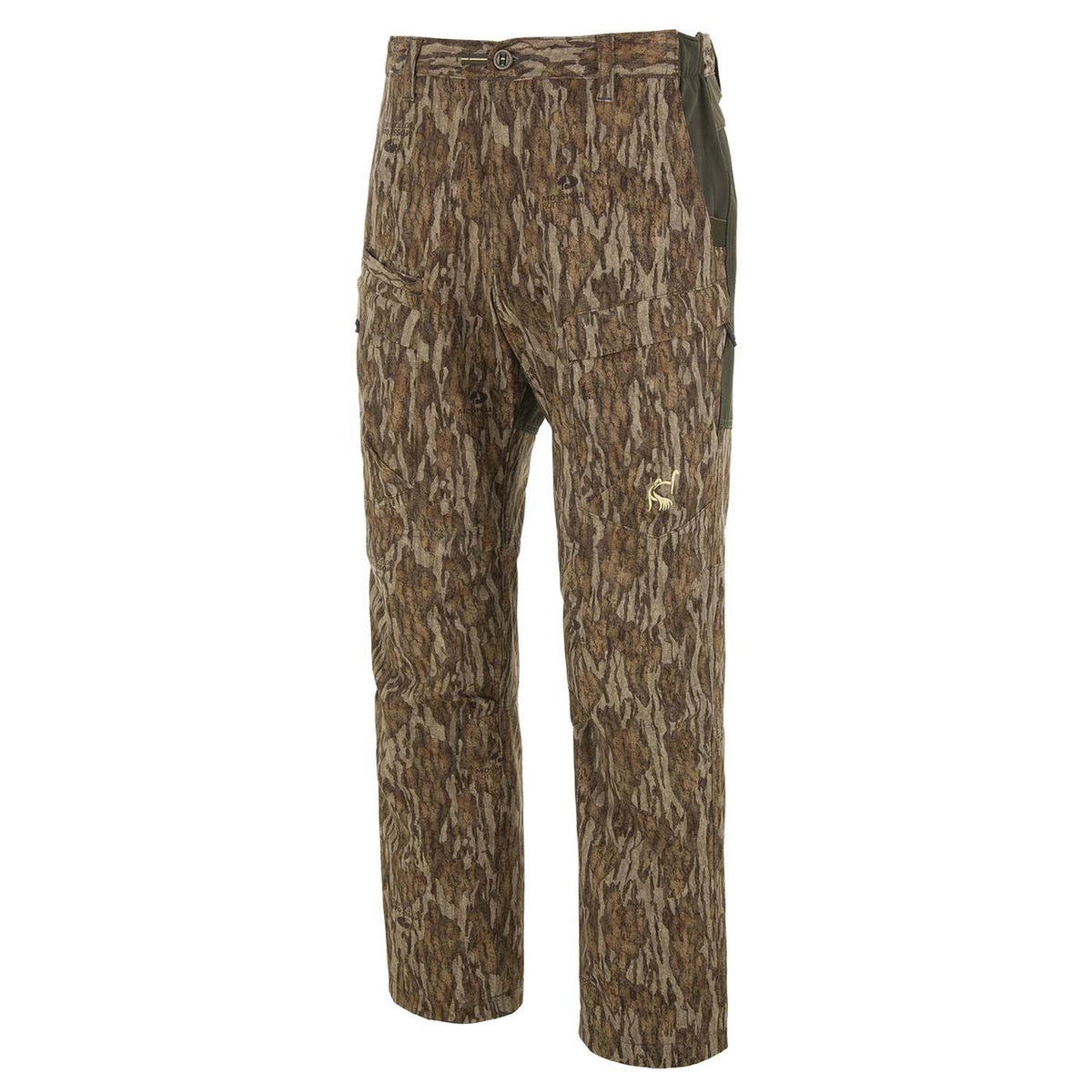 Side Image of the Drake Waterfowl Early Bird Spider Web Technology Pant.