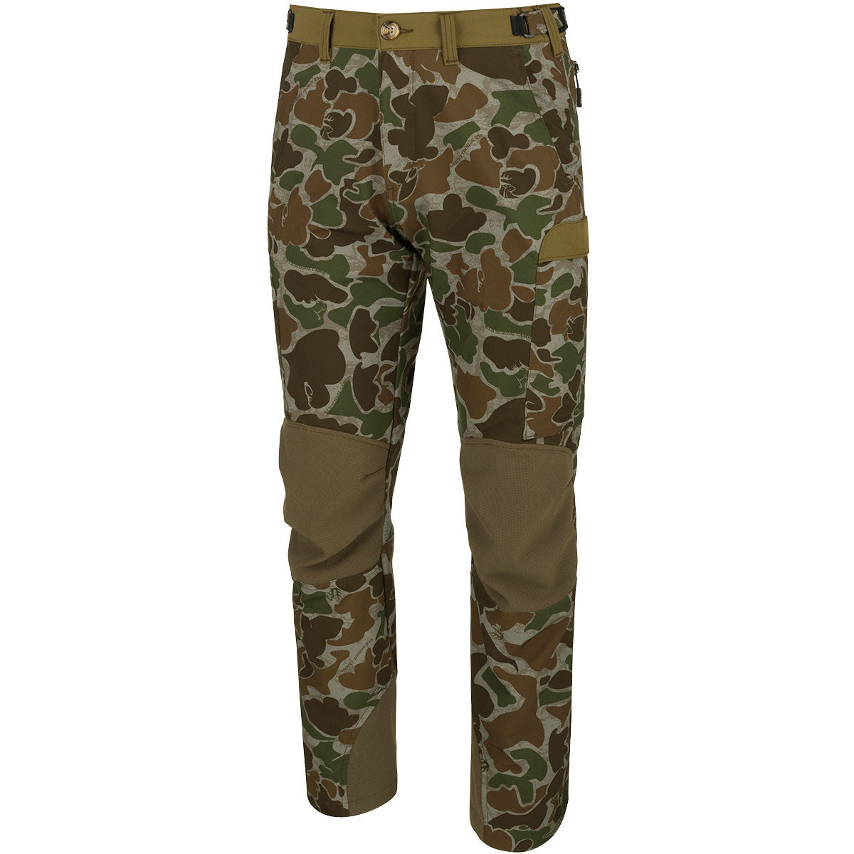 Drake Tech Stretch Turkey Pants 2.0 Image in Old School Green