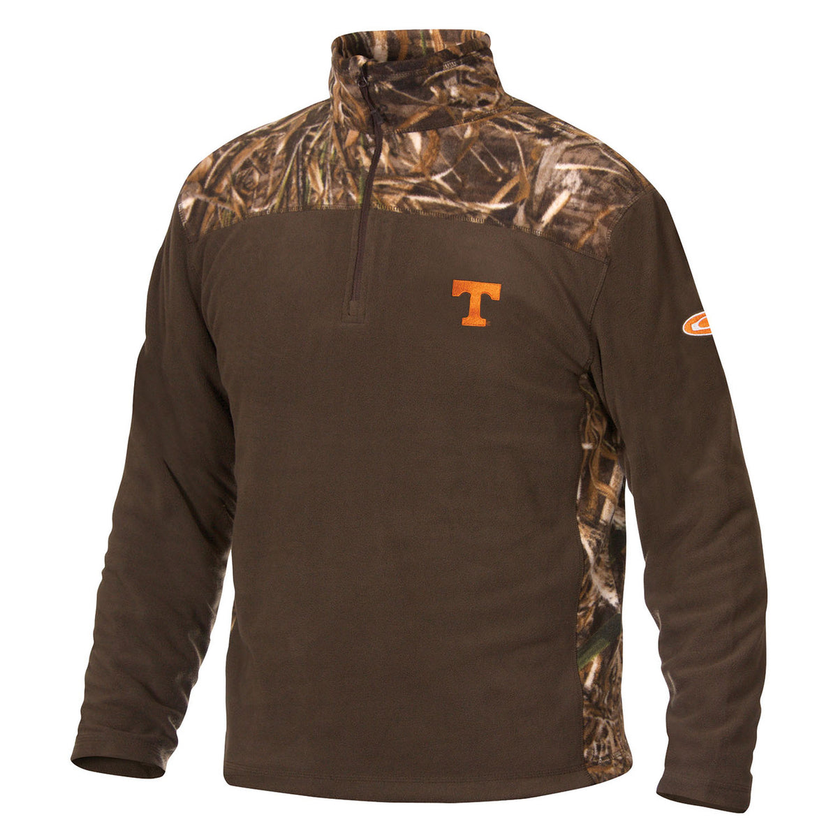 Drake Waterfowl Camo Camp Fleece Tennessee Pullover Image