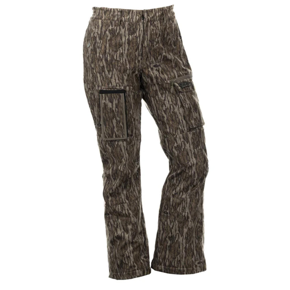 DSG Women's Ava 3.0 Hunting Pant with Cell Phone Pouch image in Mossy Oak Bottomland
