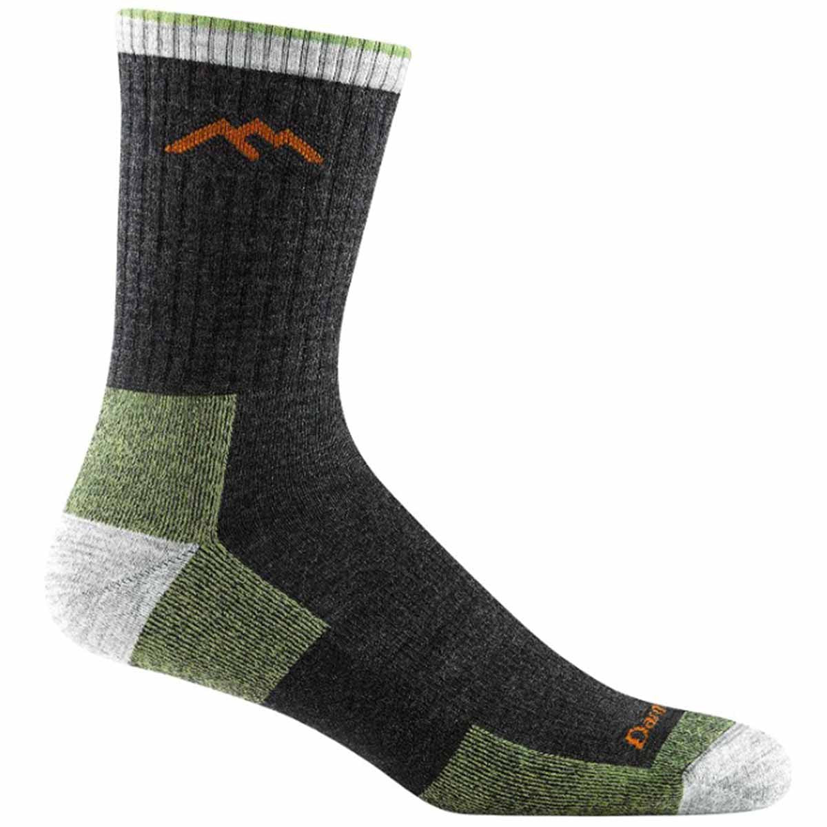 Darn Tough Hiker Micro Crew Cushion Sock, Lime Variation